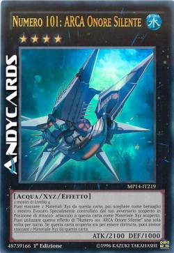 NUMERO 101: ARCA ONORE SILENTE