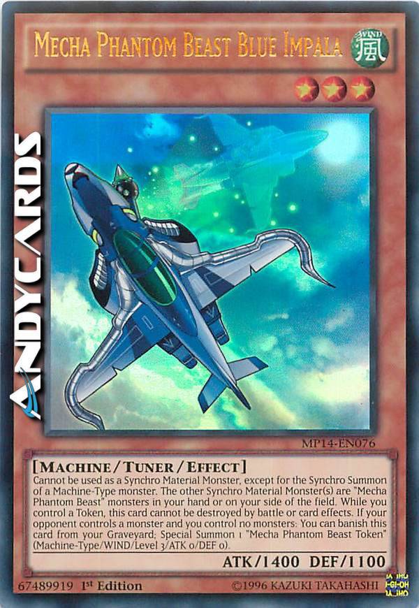 MECHA PHANTOM BEAST BLUE IMPALA | AndyCards Srl