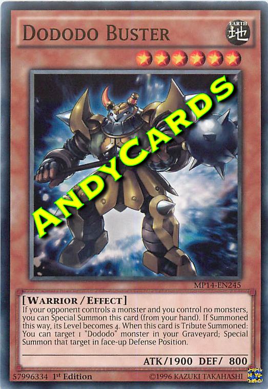 Yu-Gi-Oh Yugioh Dododo Buster WJMP-JP020 Ultra Rare Japon Scellé Non Ouvert M45