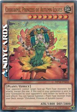 CHIRUBIMÉ, PRINCIPESSA DELLE FOGLIE D'AUTUNNO