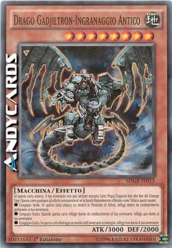 DRAGO GADJILTRON-INGRANAGGIO ANTICO