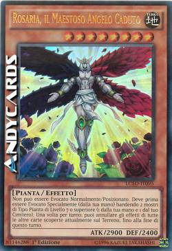 ROSARIA, IL MAESTOSO ANGELO CADUTO