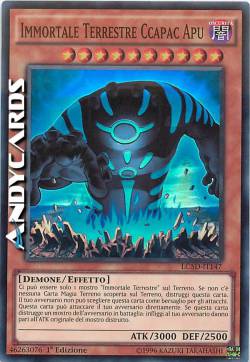 IMMORTALE TERRESTRE CCAPAC APU