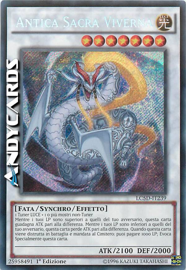 ANCIENT SACRED WYVERN | AndyCards Srl