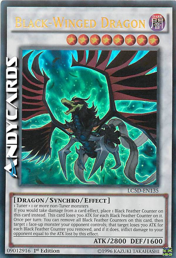 BLACK-WINGED DRAGON | AndyCards Srl