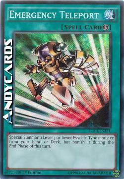 TELETRASPORTO DI EMERGENZA