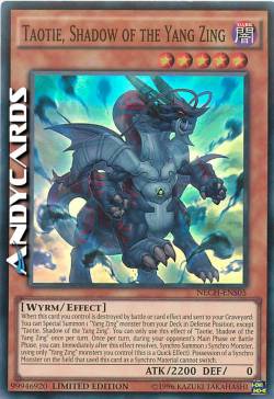 TAOTIE, OMBRA DELLO YANG ZING