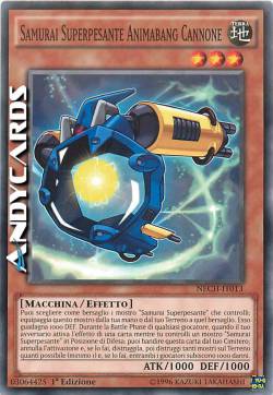 SAMURAI SUPERPESANTE ANIMABANG CANNONE
