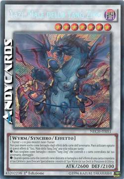 YAZI, MALE DELLO YANG ZING