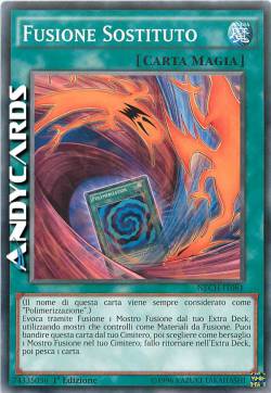 FUSIONE SOSTITUTO