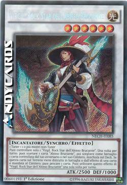 VIRGIL, ROCK STAR DELL'ABISSO BRUCIANTE