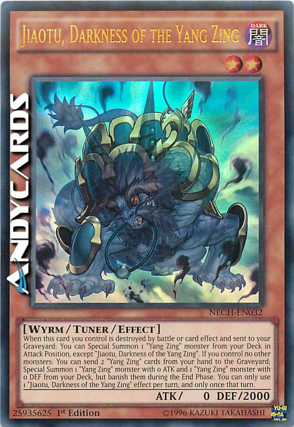JIAOTU, DARKNESS OF THE YANG ZING | AndyCards Srl