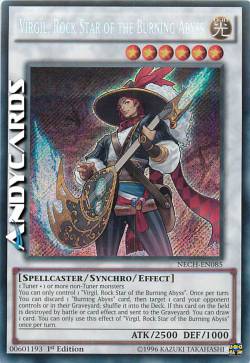 VIRGIL, ROCK STAR DELL'ABISSO BRUCIANTE