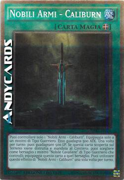 NOBILI ARMI - CALIBURN