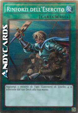 RINFORZI DELL'ESERCITO