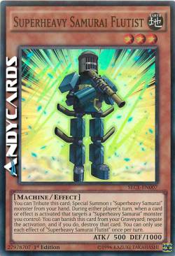 SAMURAI SUPERPESANTE FLAUTISTA