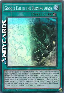 BENE & MALE NELL'ABISSO BRUCIANTE