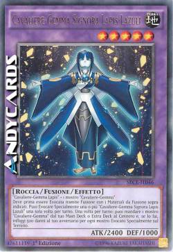 CAVALIERE-GEMMA SIGNORA LAPIS LAZULI