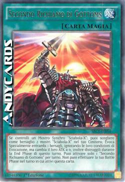 SECONDO RICHIAMO DI GOTTOMS