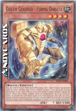 GOLEM GOGOGO - FORMA DORATA