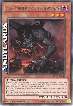 CAGNAZ, MALEBRANCHE DELL'ABISSO BRUCIANTE