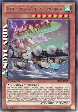 BESTIA FANTASMA MECCANICA KALGRIFONE
