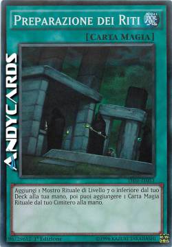 PREPARAZIONE DEI RITI