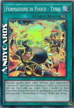 FORMAZIONE DI FUOCO - TENKI