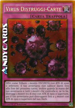 VIRUS DISTRUGGI-CARTE
