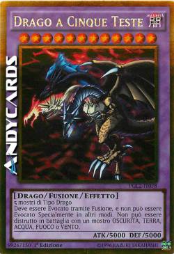 DRAGO A CINQUE TESTE