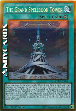 LA GRANDIOSA TORRE DEL LIBRO DI MAGIA