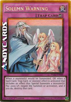 AVVERTIMENTO SOLENNE