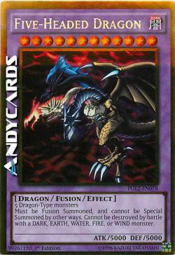 DRAGO A CINQUE TESTE