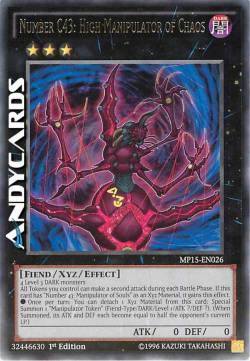 NUMERO C43: MANIPOLATORE DEL CHAOS