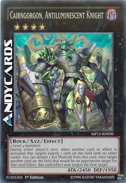 CAIRNGORGON, CAVALIERE ANTILUMINESCENTE