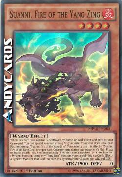 SUANNI, FUOCO DELLO YANG ZING