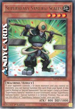 SAMURAI SUPERPESANTE BILANCIA