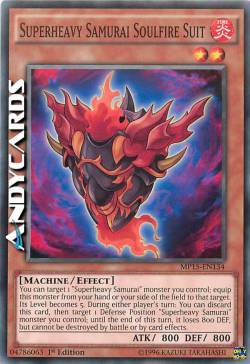 SAMURAI SUPERPESANTE ANIMAFUOCO CORAZZA