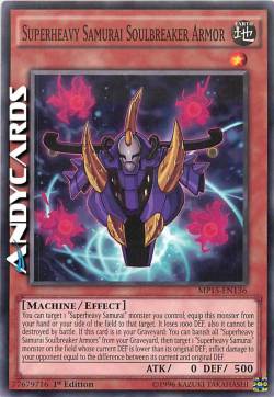 SAMURAI SUPERPESANTE ANIMASPEZZA ARMATURA