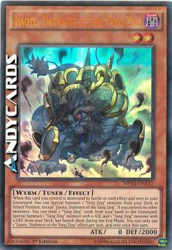 JIAOTU, OSCURITÀ DELLO YANG ZING