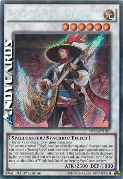 VIRGIL, ROCK STAR DELL'ABISSO BRUCIANTE