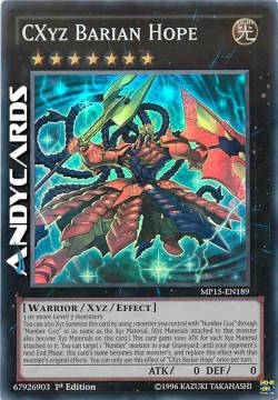 CXYZ SPERANZA BARIAN