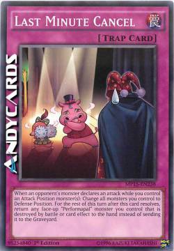 CANCELLAZIONE DELL'ULTIMO MINUTO