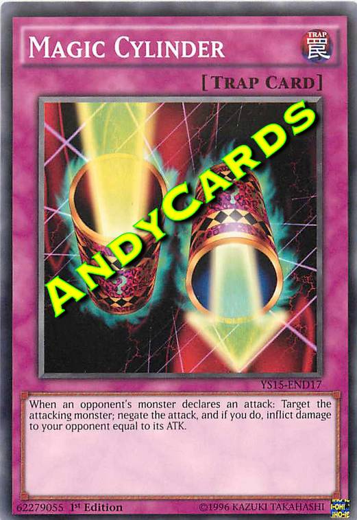 magic cylinder yugioh card Amazon.com: YU-GI-OH! - Magic Cylinder (YGLD-ENB35) - Yugi's Legendary  Decks - 1st Edition
