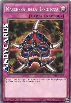 MASCHERA DELLA DEBOLEZZA