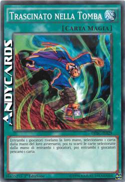 TRASCINATO NELLA TOMBA