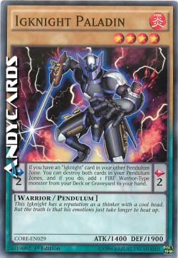 FUOCAVALIERE PALADINO 