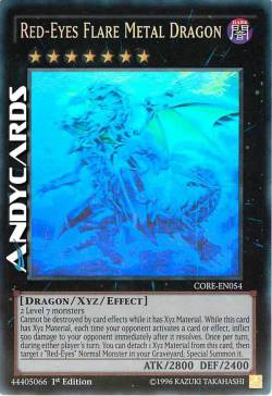 DRAGO METALLICO FIAMMA OCCHI ROSSI