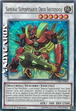 SAMURAI SUPERPESANTE ORCO SHUTENDOJI