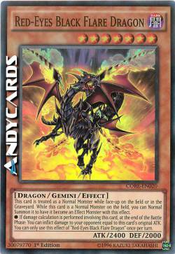 DRAGO FIAMMA NERA OCCHI ROSSI